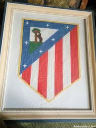 Video atlético madrid escudo nuevo. Cuadro Escudo Atletico Madrid Punto De Cruz Comprar En Todocoleccion 222874547