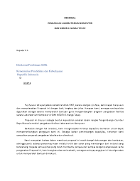 Doc Proposal Pengadaan Laboratorium Komputer Smk Negeri 1 Nanga Tayap Fizumi Fillah Academia Edu