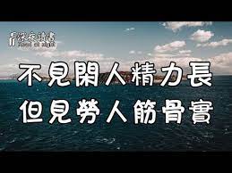 不見閒人精力長 但見勞人筋骨實 閑人愁多 懶人病多 忙人樂多 深夜讀書 youtube channel playlist blog