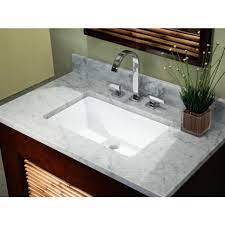The euric undermount bathroom sink has a rectangular shape that complements traditional or modern decor. Buy Bathroom Sinks Online At Overstock Our Best Sinks Deals