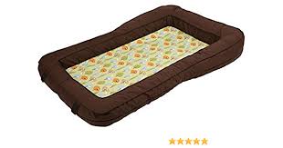 159.99 store demo unit very good condition. Amazon Com Leachco Bumpzzz Travel Bed Cover Cover Only Brown Green Forest Frolics Baby