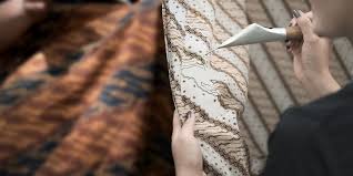 Kain batik tulis jogja motif kawung. Berbagai Teknik Batik Halaman All Kompas Com