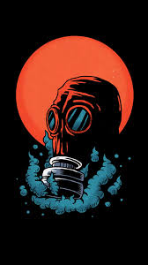 A collection of the top 48 trap hd wallpapers and backgrounds available for download for free. Poison Gas 1440x2560 Amoledbackgrounds Gas Mask Art Trap Art Graffiti Wallpaper