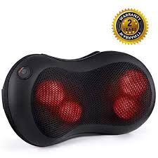 Naipo Neck Back Massager With Heat And Air Compression Naipo Shiatsu Massage Pillow Back Neck Massager With Heat Www Amazon Com Shiatsu Massage Pillow Neck Massage Shiatsu Massage