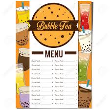 It is also perfect for a relaxing. Bubble Tea Menu Graphic Template Royalty Free Cliparts Vectors And Stock Illustration Image 124446351