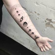 1 in / 2.5 cm this temporary tattoo is: Tattoo Trends 2020 So Schon Sind Die Neuen Tattoo Motive Sonnensystem Tattoo Halbe Armel Tattoo Armeltatowierungen