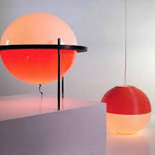 space age from the 50s and 70s spaceage rotaflex guzzini mcm midmod architect interiordesign interiorinspo homestyling homedecor