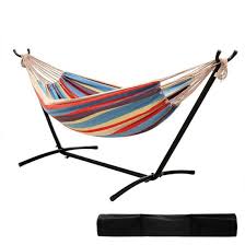 Choose one of our brazilian hammocks with stand and know that you are choosing a hammock with the perfect combination of comfort and durability. Brazilian Hammock Cotton Canvas Fabric Hammock With Stand China Hammock With Stand And Cotton Hammock Price Made In China Com