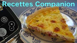 Recettes Companion De Brice Quiche Lorraine Au Bacon Youtube Quiche Lorraine Recette Companion Quiche