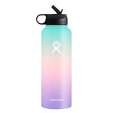 40 Oz Wide Mouth W Straw Lid Blue Pink Violet Hydro Flask Water Bottle Hydro Flask Colors Hydro Flask 40 Oz
