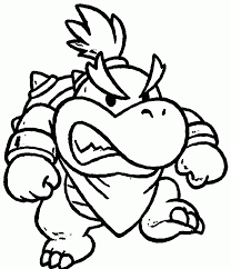 Explore 623989 free printable coloring pages for you can use our amazing online tool to color and edit the following mario coloring pages bowser. Mario Bowser Jr Colouring Pages Xcolorings Com