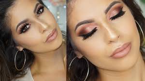 cranberry smokey eyes makeup tutorial