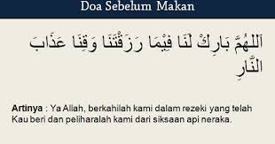 Maybe you would like to learn more about one of these? Kaidah Islam Doa Makan Dan Minum