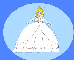 Buy cudillero 2pcs/lot 9 inch super mario plush toys odyssey princess peach &mario wedding dress plush toy stuffed animals figure soft anime collection toy new: Princess Peach Wedding Dress In A Bubble By Recommender440 On Deviantart