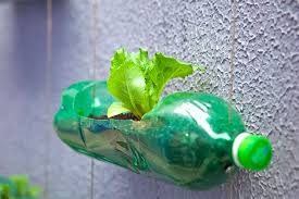 There are many ways to make a vertical garden from used plastic bottles. Rosenbaum Recycled Vertical Garden Inhabitat Green Design Innovation Architecture Green Building