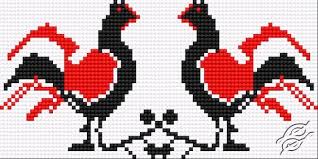 Wall hangings, pillows, toys and placemats are just a few of the many projects you can make with free cross stitch patterns. Ukrainian Embroidery Chicken 00036 By Haftix Patterns