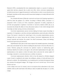 Pdf Models And Concepts Of Curriculum Implementation Some Definitions And Influence Of Implementation