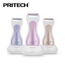 ماكينة حلاقة نسائية قابلة للشحن والغسل بالماء Pritech Loqta Ps Lady Shavers Wedding Shoe Lady