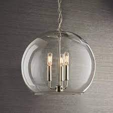 Clear Glass Sphere Chandelier Sphere Pendant Light Chandelier Shades Wine Glass Art