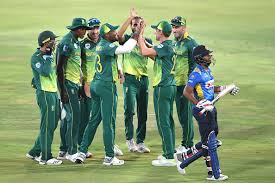 Dimuth karunaratne and angelo mathews made fifties for sri lanka but they were dismissed for 251 in pursuit of 339. South Africa Vs Sri Lanka 2019 2nd Odi Centurion Report Cricketaddictor