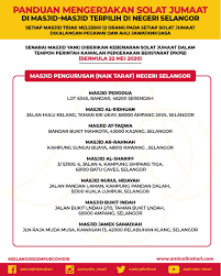 Menurutnya, sebelum ini solat jumaat hanya dibenarkan untuk 12 orang iaitu melibatkan pihak pengurusan atau ahli jawatankuasa masjid tersebut. Masjid Bandar Seri Putra Solat Jumaat