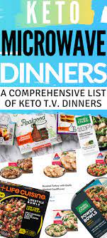 It's amazing what you can do with a food processor, a head of cauliflower, and some cheese. Keto T V Dinners A Comprehensive List Low Carb Frozen Meals Keto Frozen Meals High Protein Recipes Dinner