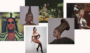 This style has stunning accessories too. Beyonce S Black Is King Hairstylists Made 40 Wigs In Just 6 Days