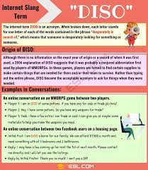 Diso Meaning What Is The Definition Of Diso With Useful Conversations 7 E S L Words Containing Idioms And Proverbs Meant To Be
