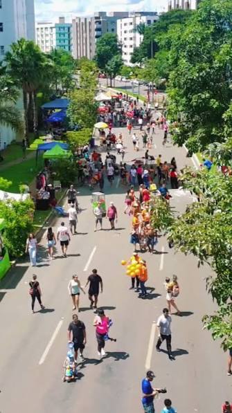 Rua do Lazer sempre proporcionando alegria e saúde para o Guará., Imagens  de drone por @cvasconcellos31 , #ruadolazer , #guará , #saúde , #diversão