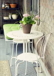 Beauty Balcony Project Patio Table Bistro Set Patio Decor