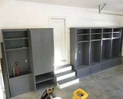 Amazing gallery of interior design and decorating ideas of garage mudroom in garages, home exteriors, pools, laundry/mudrooms, bathrooms by elite interior designers. Mudroom In Garage Doable Diy Garage Storage Locker Storage Garage Decor