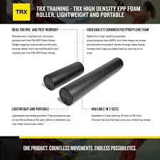 Trx Training High Density Epp Foam Roller Lightweight And Portable