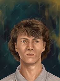 Draw digital portrait oil painting from photo by Praneethdigiart