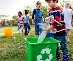 Group Of Kids School Volunteer Charity Environment Stock Photo ...