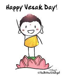 Happy vesak day beautiful greeting card. Happy Vesak Day Clipart