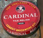 Cardinal Tile Polish Red Polish For The Bricks Around The Fireplace Nostalgia Red Polish Childhood Memories