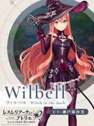 レスレリアーナのアトリエ@好評サービス中！ on X: 【レスレリ 登場人物💫】 ウィルベル(CV：瀬戸麻沙美) 大魔法使いを目指す少女。  尊大な態度だが心は優しく、天真爛漫で憎めない性格。 身分を隠しながらも、あえて魔法使いらしい格好をし、怪しまれずにいる。 闇夜 ...