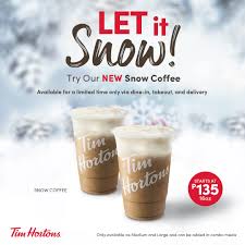 Get full nutrition facts for other tim hortons products and all your other favorite brands. Tim Hortons Philippines Launches Snow Coffee
