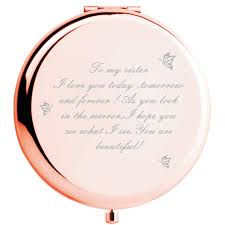 I will use/enjoy/read/listen/appropriate verb to it soon. Sister Gifts From Sister Brother Sisters Birthday Gift Ideas For Girls Great Gifts For Mothers Day Graduation Present For Her Rose Gold Buy Online In Jersey At Jersey Desertcart Com Productid 152199290