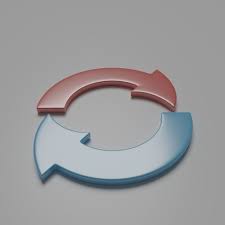 Half Circle Arrow 3d Model Circle Arrow Half Circle Circle Clipart