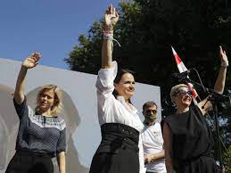 Kritiker nennen ihn den letzten diktator europas. Drei Frauen Gegen Lukaschenkojournalist In Haft Politik