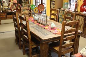 Shop our cedar log dining tables if you're Western Decor Rustic Tables Southwestern Furniture Agave Ranch Dining Table Rustic Western Kitchen Decor Mexican Dining Room