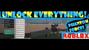 Promo codes phantom forces 2020 roblox phantom forces promo codes. Roblox Phantom Forces Unlock Everything Instantly Youtube