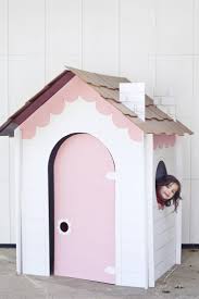 Give Your Kids A Small Space Of Their Own With These 12 Diy Tents And Teepees Cardboard House Cardboard Playhouse Diy Tent