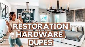 I keep telling myself i'm going to start doing more simple diy crafts, and then i see something and get a bug up my tush about making a big thing! Restoration Hardware Dupes Rh Employee Tells All 2021 Youtube