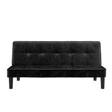 The orion wallhugger futon frame from strata furniture's signature collection features a finished back and pairs wonderfully with any futon mattress designed and hand. Black Futons Target
