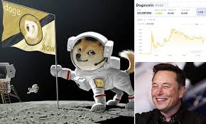 Elon musk, ceo of spacex and tesla is also the world's richest man. Elon Musk Says Dogecoin Is Going To The Moon In Latest Tweets Touting The Cryptocurrency Daily Mail Online