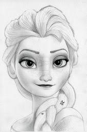 Form elsa's ear using a curved line, nearly enclosing an oval. 19 Drawing Frozen Ideas Disney Art Disney Drawings Disney Sketches