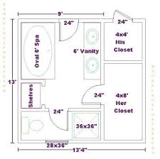 Master Bathroom Walk Closet Put Vanity Where Tub Os And Reduce To 4 Ft Masterbathroom Bed Master Bathroom Layout Master Closet Layout Master Bathroom Design