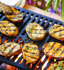 Grilled Potato Planks Recipe Grilled Potato Recipes Grilling Recipes Sides Recipes